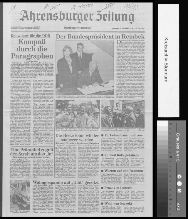 Ahrensburger Zeitung 09.07.1990