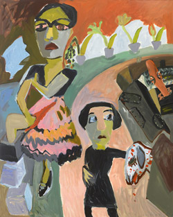 Oskar Manigk: Herta Müller und Frida Kahlo, 2011