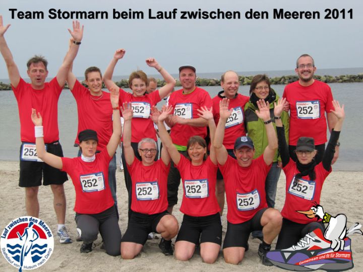 Team Stormarn beim Lauf zwischen Meeren 2011