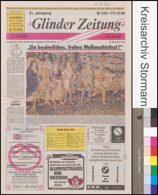 Glinder Zeitung 19121989