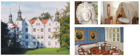 Fotocollage Schloss Ahrensburg