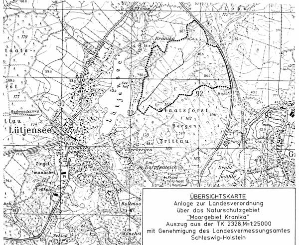 Naturschutzgebiet "Moorgebiet Kranika"