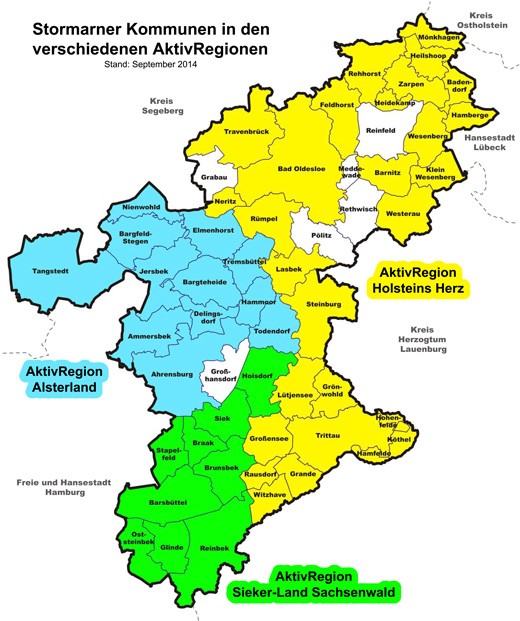 AktivRegionen im Kreis Stormarn