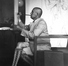 Wenzel Hablik im Atelier um 1931 Wenzel Hablik im Atelier um 1931