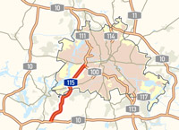 Autobahn 115 bei Berlin