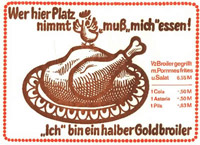 Broiler Platzset