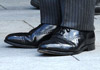 lederne Schuhe