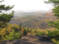 Sibirische Taiga bei Krasnojarsk