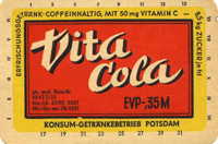 Vita Cola Etikett