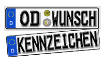 Online-Wunschkennzeichen