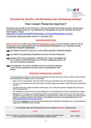 Informationen Zum Neuartigen Coronavirus 2019 Ncov Kreis Stormarn