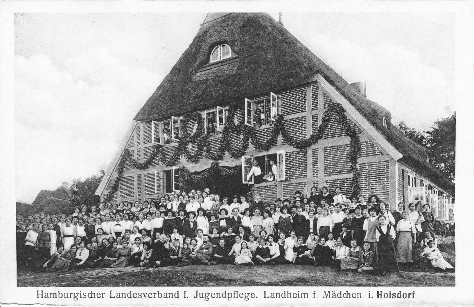 Hoisdorf: Landheim für Mädchen, ca. 1913