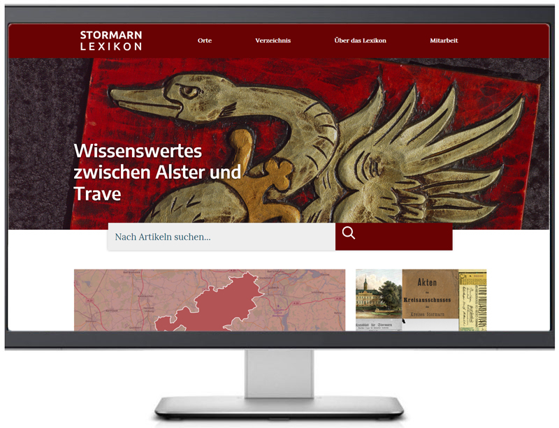 Homepage Stormarn Lexikon