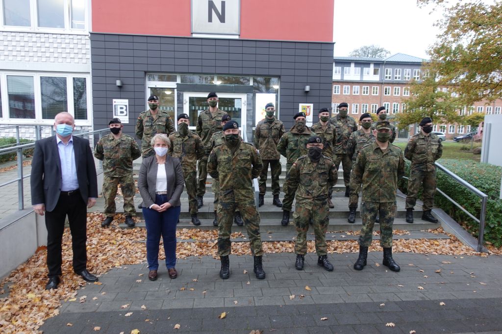Neue Unterstützung durch die Bundeswehr für das Gesundheitsamt des Kreises Stormarn