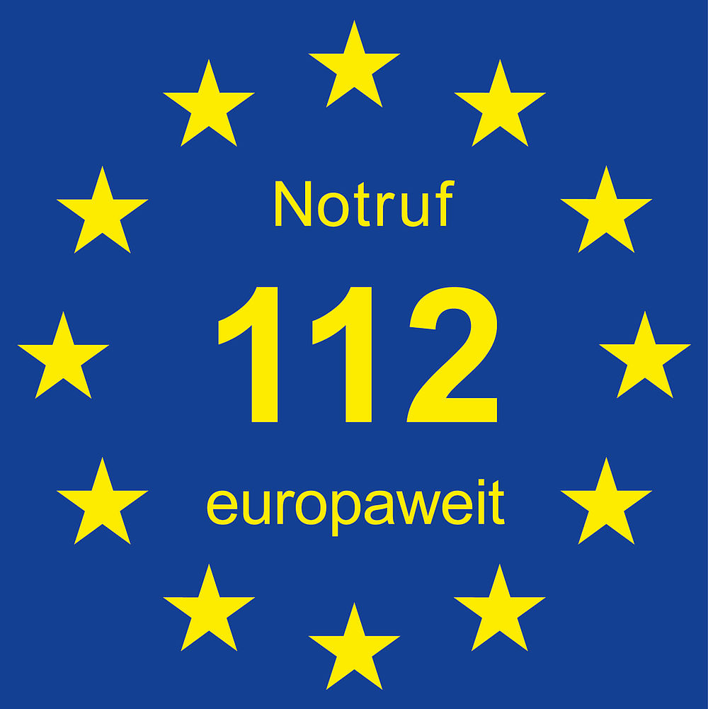 Logo Tag des Notrufs 112 europaweit