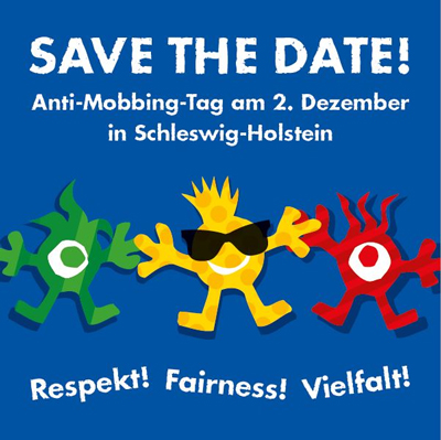 Preisverleihung des Plakatwettbewerbs zum Anti-Mobbing-Tag unter dem Motto "Wir sind stärker als Mobbing!"