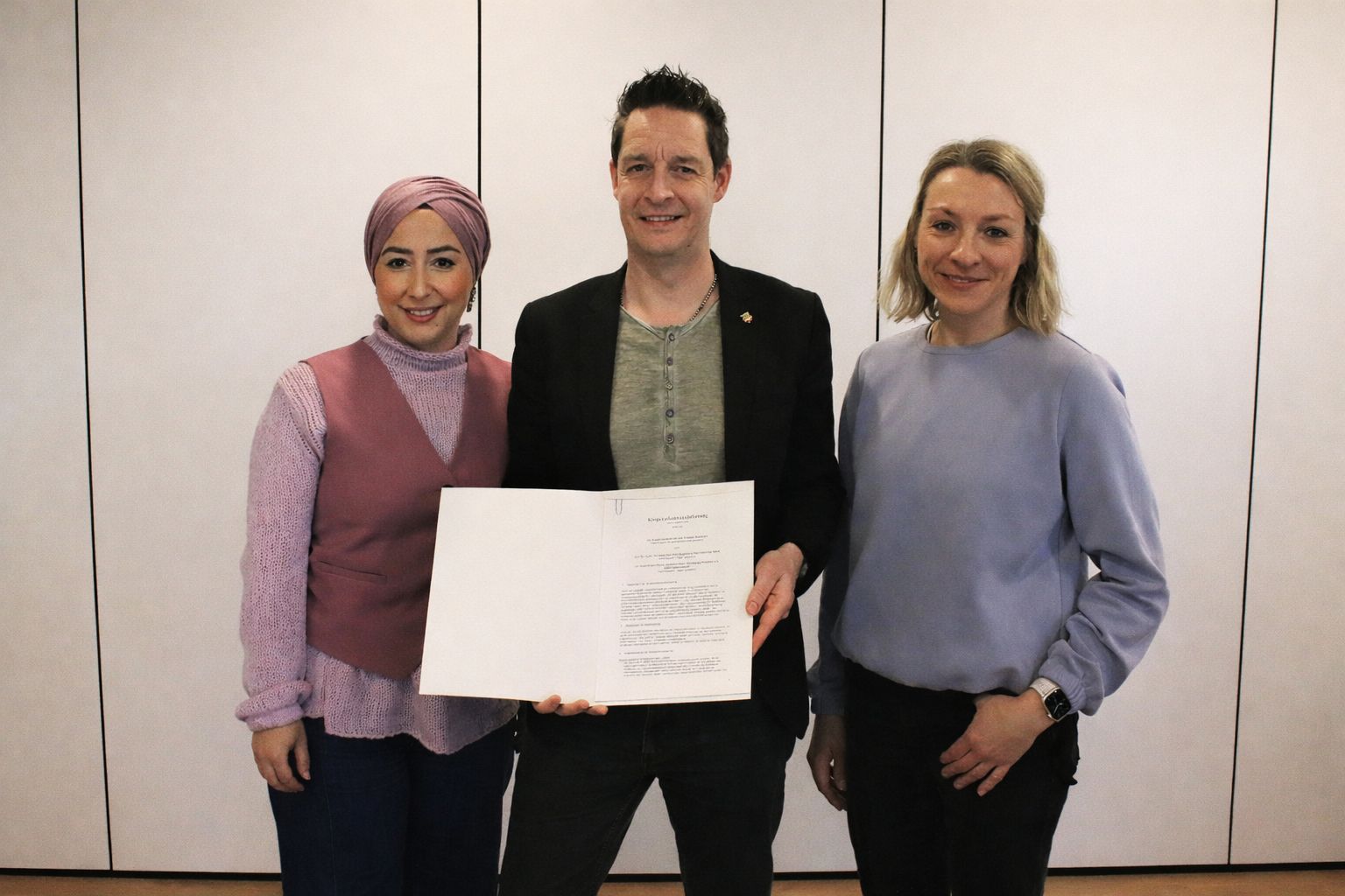 Vertragsunterzeichnung