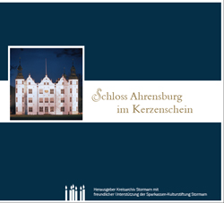 CD-Hülle Schloss Ahrensburg im Kerzenschein