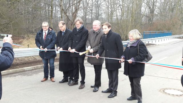 Verkehrsfreigabe der Kreisstraße 32