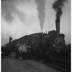 Letzte Fahrt Südstormarnsche Kreisbahn 1952