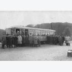 Kreisbahn Einweihungsfahrt Triebwagen 1925