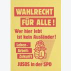 Plakat der Jungsozialisten